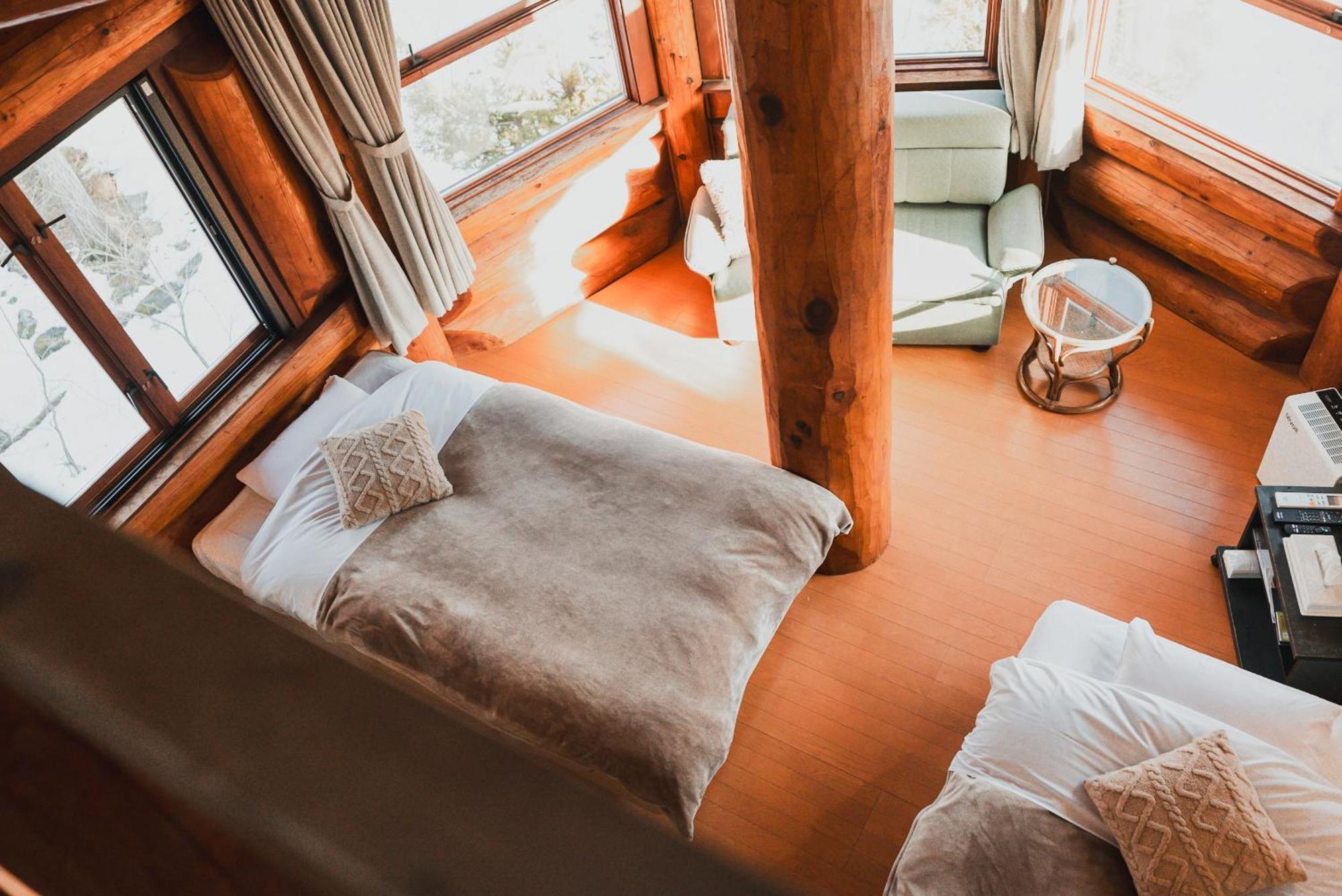 Hakuba Pension & Log Hotel Meteor المظهر الخارجي الصورة