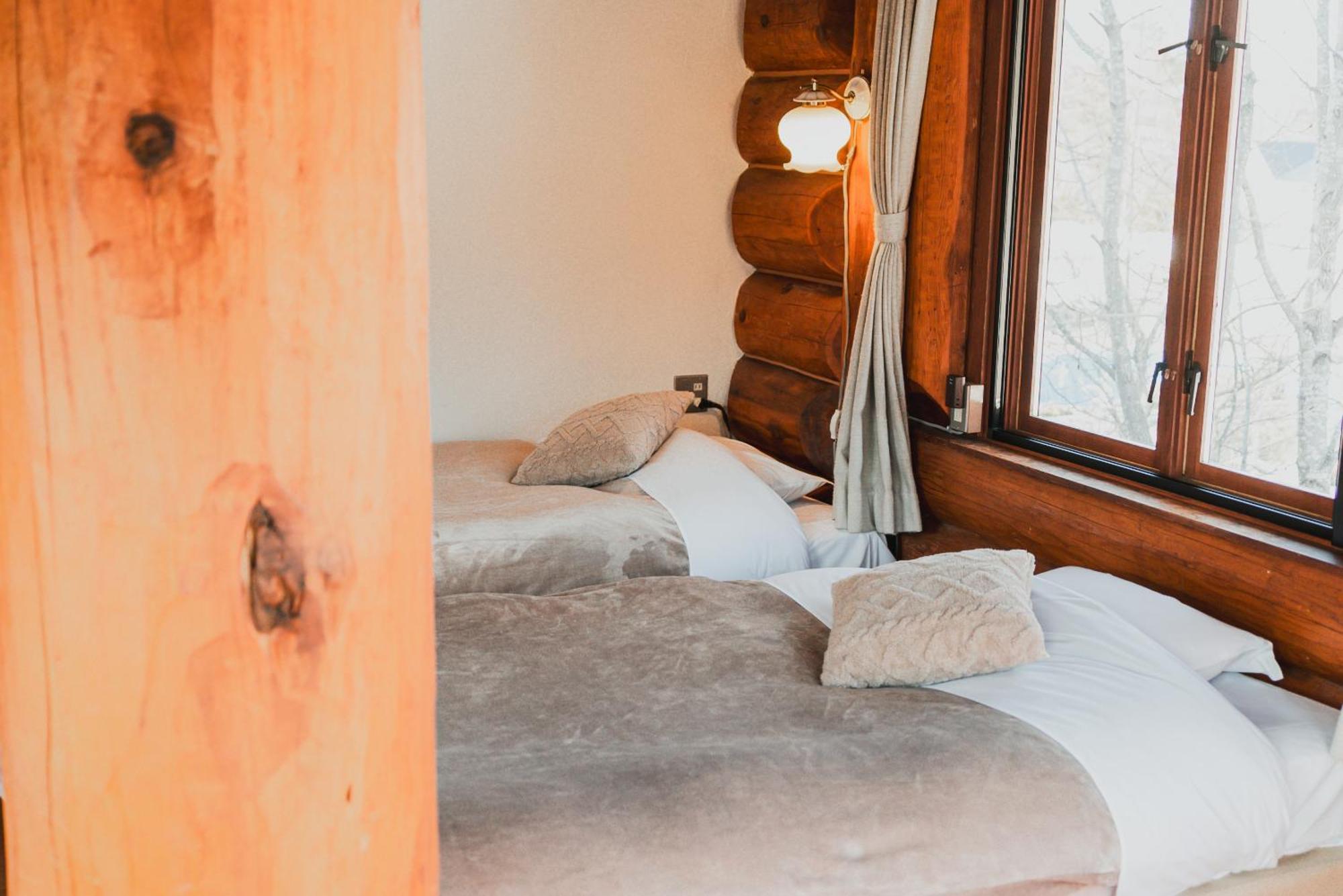 Hakuba Pension & Log Hotel Meteor المظهر الخارجي الصورة